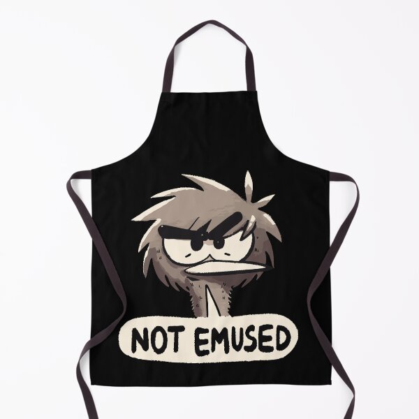 Item preview, Not Emused Uninterested Emu designed and sold by DoodleDashShop.