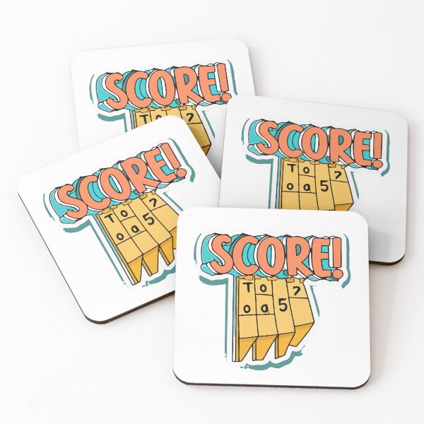 Item preview, Playful Scoreboard Pop Art Illustration designed and sold by NiftyWrx.