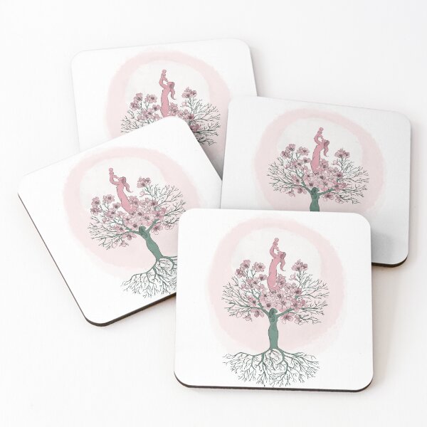 Item preview, Mom with a baby, love thru generations, mystical tree designed and sold by Drawmecute.