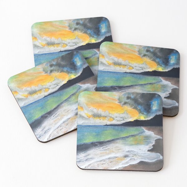 Item preview, "La plage, un soir" (= the beach, one evening) designed and sold by Isa-Isarielle.