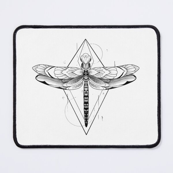 Item preview, Geometric Dragon-Fly designed and sold by Pacoink.