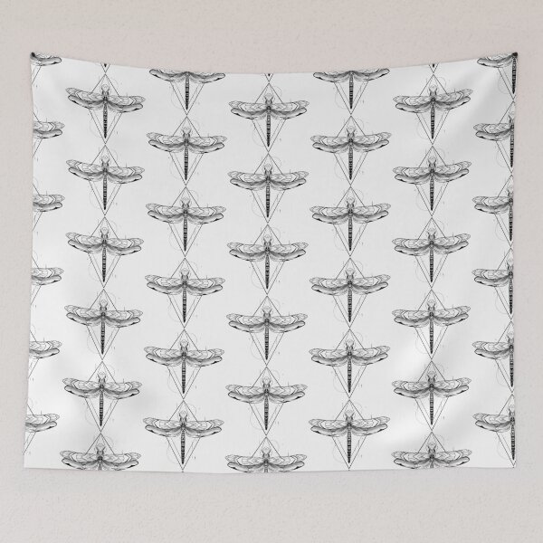Item preview, Geometric Dragon-Fly designed and sold by Pacoink.
