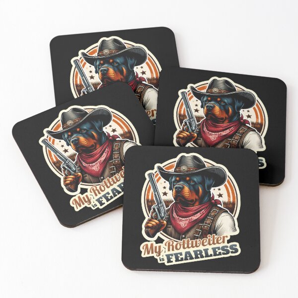 Item preview, Cowboy Rottweiler designed and sold by ThisDress.