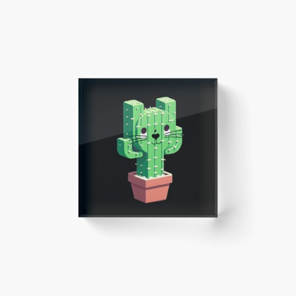 Item preview, Cactus cat designed and sold by Redmoonshine.