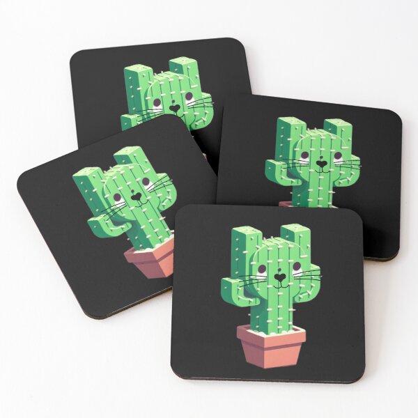 Item preview, Cactus cat designed and sold by Redmoonshine.