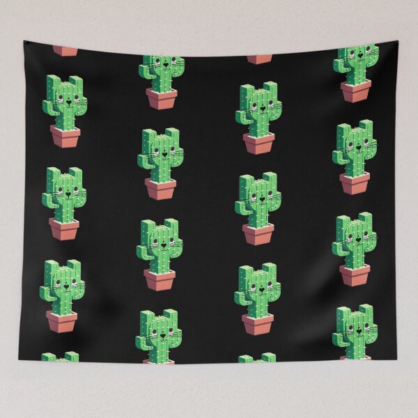 Item preview, Cactus cat designed and sold by Redmoonshine.
