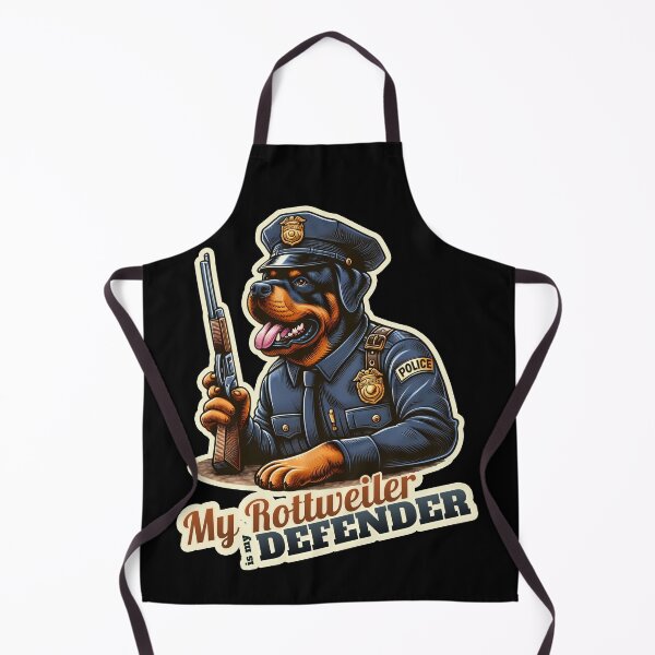 Item preview, Police Rottweiler designed and sold by ThisDress.