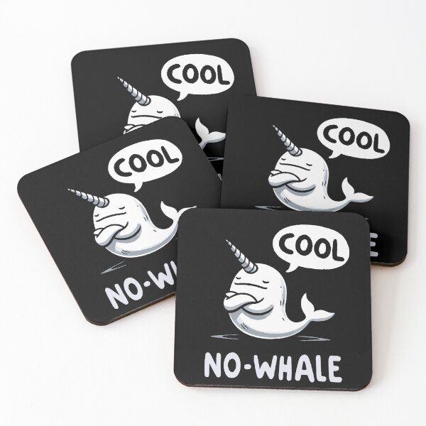 Item preview, No Whale Cool Whale designed and sold by DoodleDashShop.