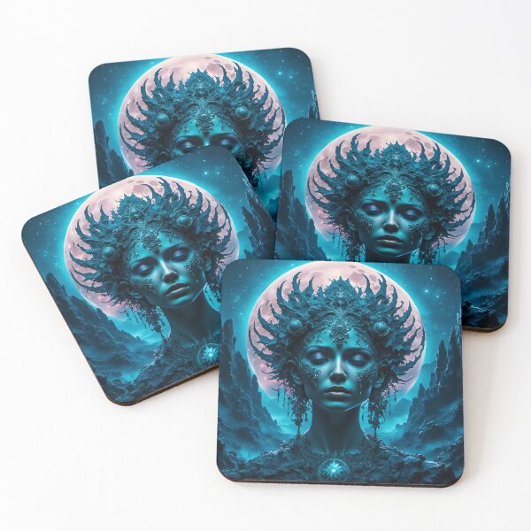 Item preview, Goddess of the Mountain Moons 3694 designed and sold by Space-Drummer.