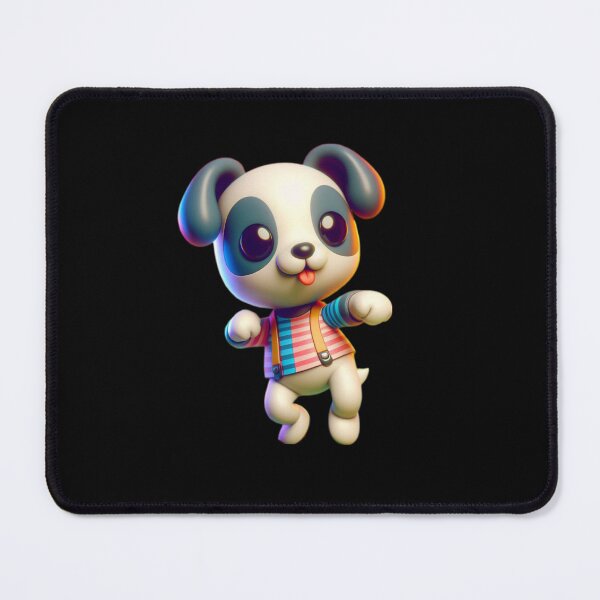 Item preview, Dancing 3D Cute Dog, Vibrant 3D Adorable Dog, A Colorful Kawaii Dog while Dancing designed and sold by SnuggleSafari.