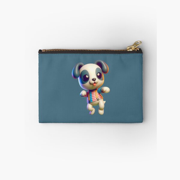 Item preview, Dancing 3D Cute Dog, Vibrant 3D Adorable Dog, A Colorful Kawaii Dog while Dancing designed and sold by SnuggleSafari.