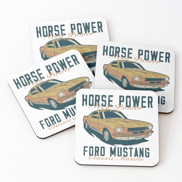 Item preview, illustration horse power classic muscle designed and sold by Borera cute.