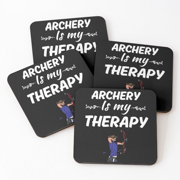 Item preview, Archery is my therapy, funny archery sport club or team women life designed and sold by NBSStore.
