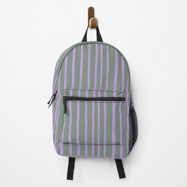 Item preview, Green and Purple Stripes Pattern designed and sold by OneThreeSix.