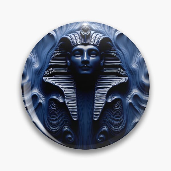 Item preview, Indigo Sphinx: Liquid Majesty designed and sold by AI-Only Creations.