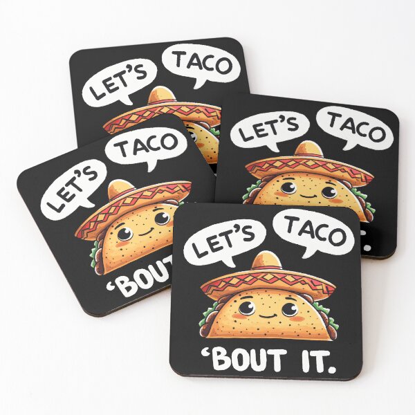 Item preview, Let's taco bout it designed and sold by DoodleDashShop.
