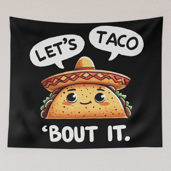 Item preview, Let's taco bout it designed and sold by DoodleDashShop.
