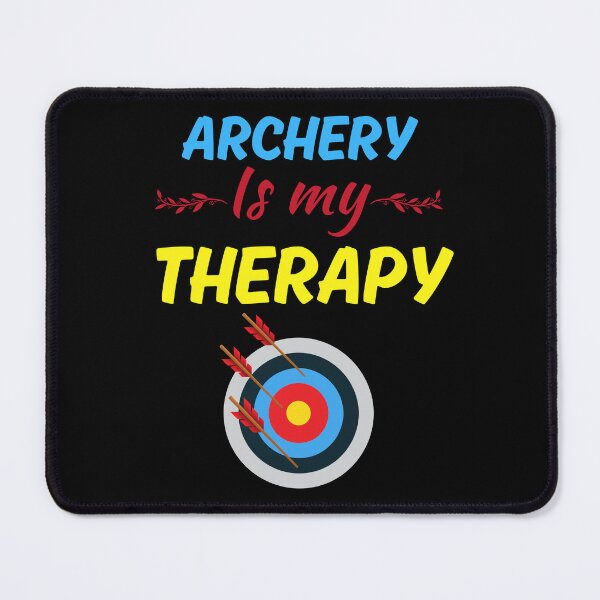 Item preview, Archery is my therapy, funny archery sport club or team practice target designed and sold by NBSStore.