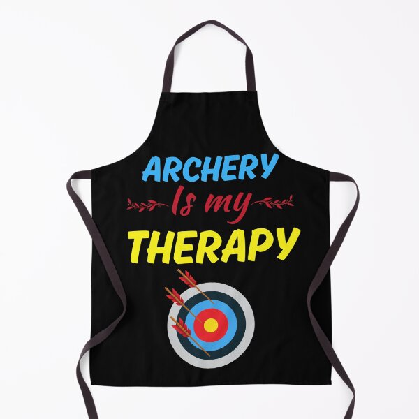 Item preview, Archery is my therapy, funny archery sport club or team practice target designed and sold by NBSStore.