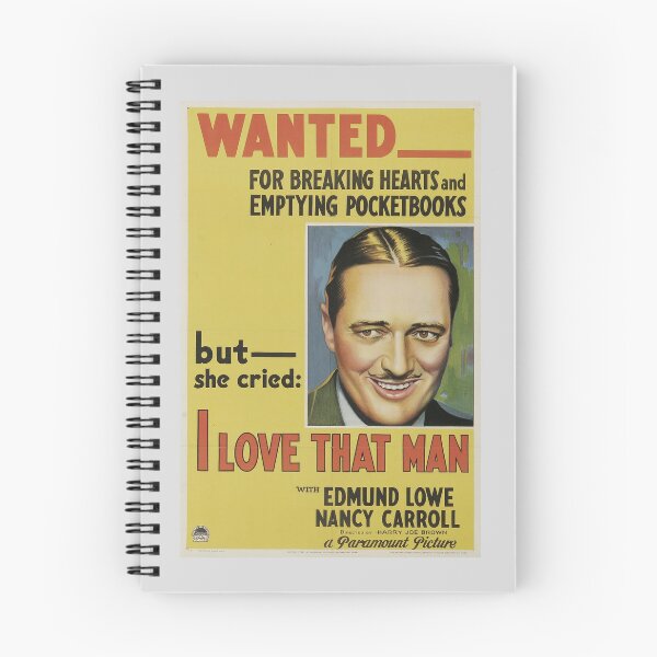 Item preview, I Love That Man (1933), Vintage Movie Poster. HIGH DEFINITION designed and sold by MINDTHECHERRY.