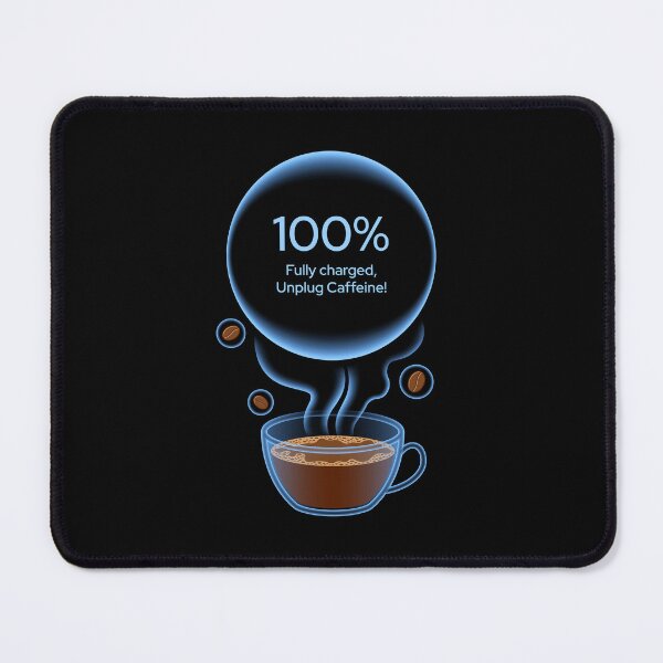 Item preview, Fully Charged, Unplug Caffeine! designed and sold by vartpi.