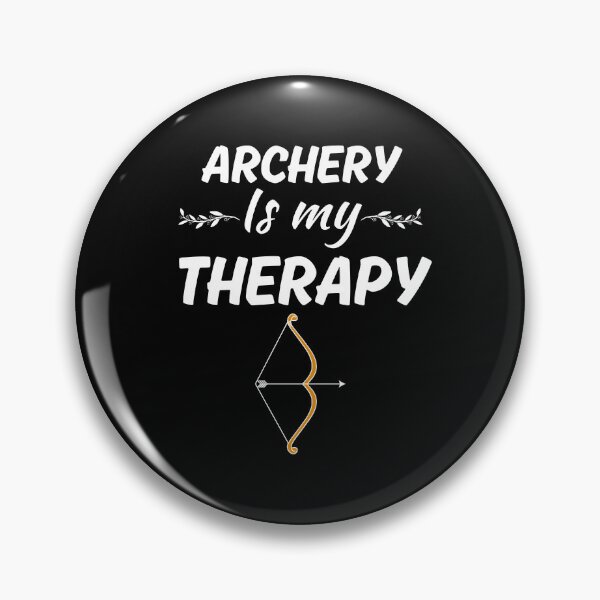 Item preview, Archery is my therapy, funny archery sport club or team practice bow and arrow designed and sold by NBSStore.