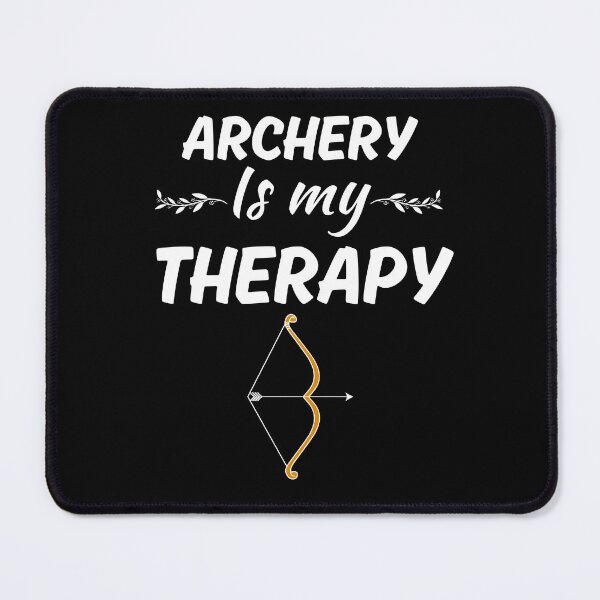 Item preview, Archery is my therapy, funny archery sport club or team practice bow and arrow designed and sold by NBSStore.