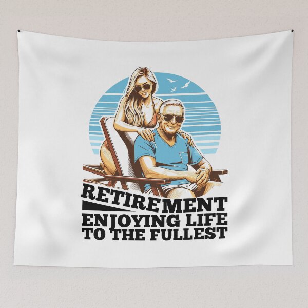Item preview, Pension retirement life enjoy gift designed and sold by Pineapple-Tree.