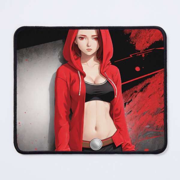 Item preview, Intensity in Red: Unyielding Gaze and Bold Style designed and sold by VoidXedis.
