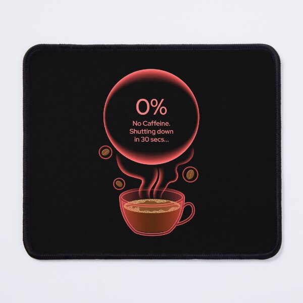 Item preview, No Caffeine. Shutting Down In 30 Secs... designed and sold by vartpi.