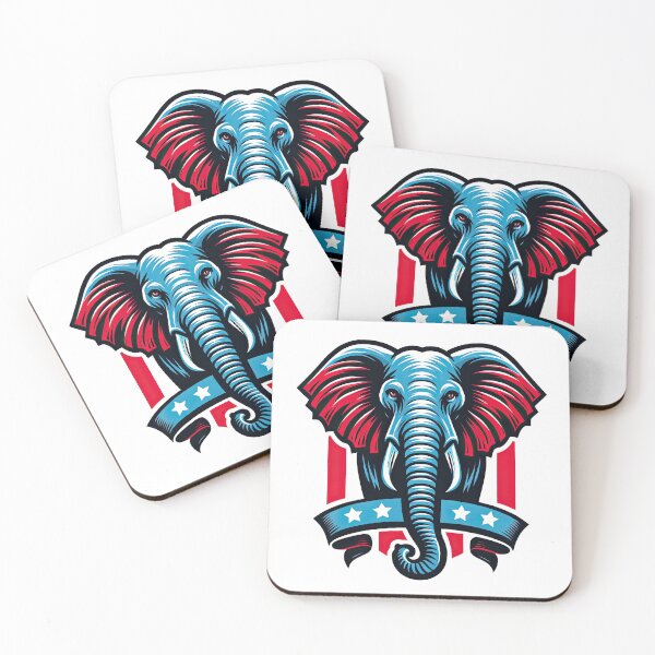 Item preview, Regal Republican: Elephant Emblem of Honor designed and sold by Sventek.