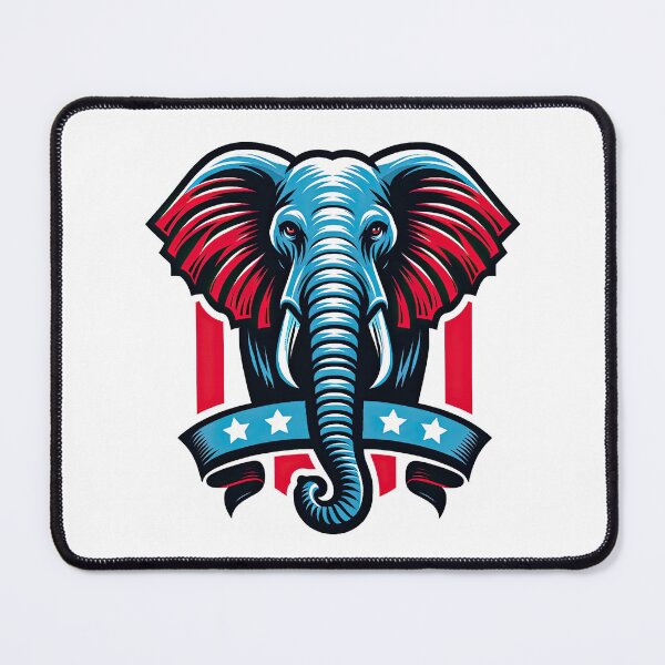 Item preview, Regal Republican: Elephant Emblem of Honor designed and sold by Sventek.