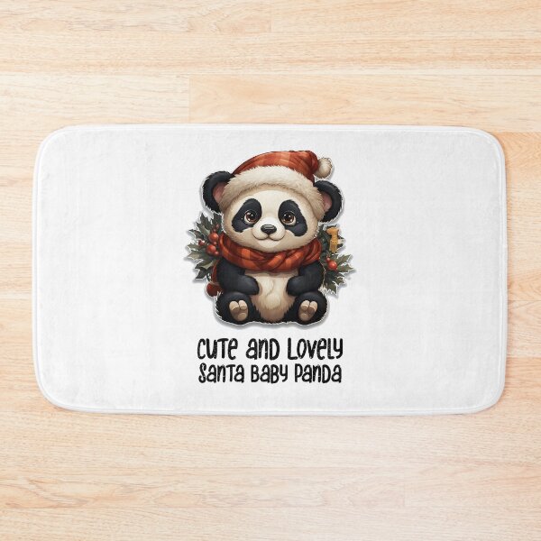 Item preview, Cute and Lovely Santa Panda-Christmas Santa Sweet Panda designed and sold by Mohammed Sohail Khan.