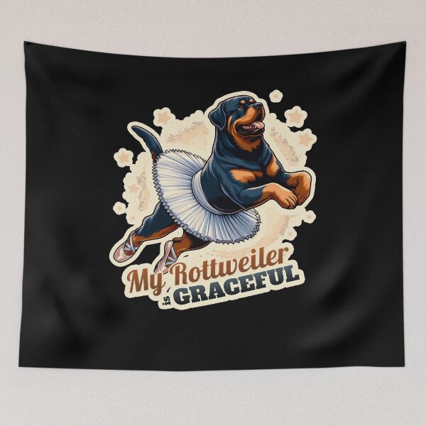 Item preview, Ballet Rottweiler designed and sold by ThisDress.