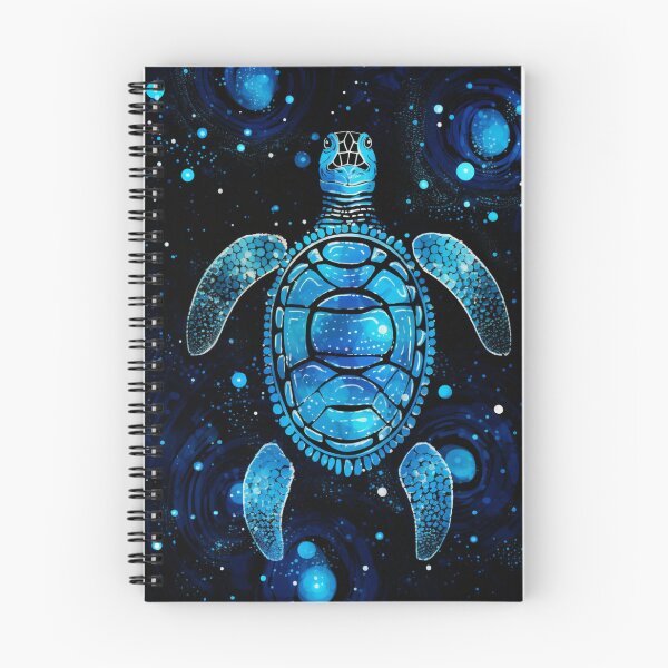 Item preview, Aboriginal Inspired Dot Art - Space Sea Turtle designed and sold by GrinGalore.