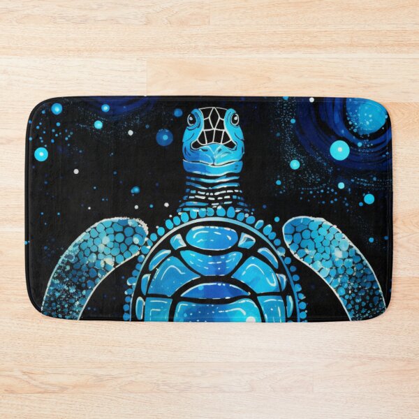 Item preview, Aboriginal Inspired Dot Art - Space Sea Turtle designed and sold by GrinGalore.