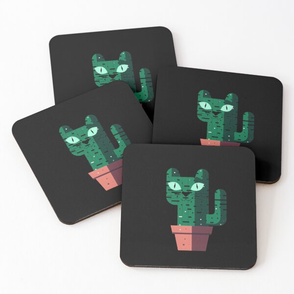 Item preview, Cat and Cactus  designed and sold by Redmoonshine.