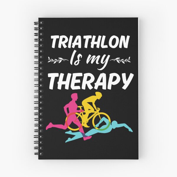 Item preview, Triathlon is my therapy, funny triathlete, triathlon sport fan or lover designed and sold by NBSStore.