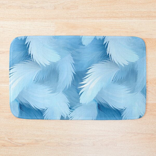 Item preview, Blue Feathers Pattern Graphic 4 designed and sold by ganznice.