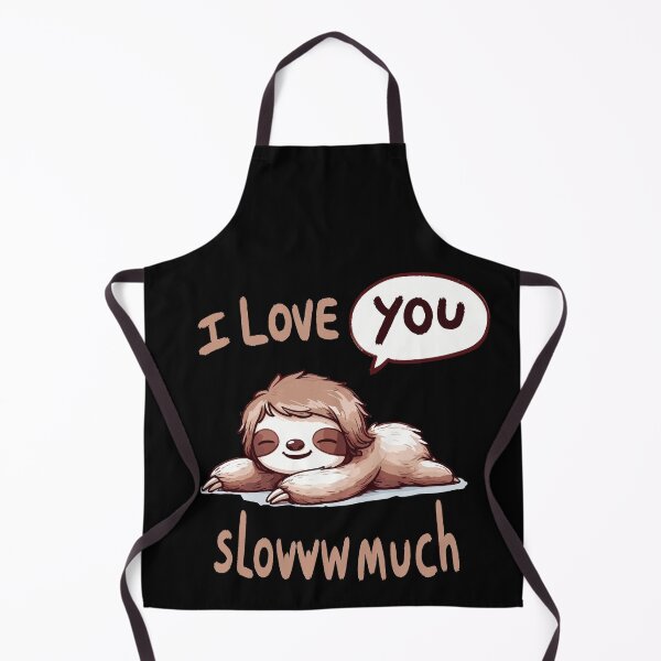 Item preview, I love you slow much designed and sold by DoodleDashShop.