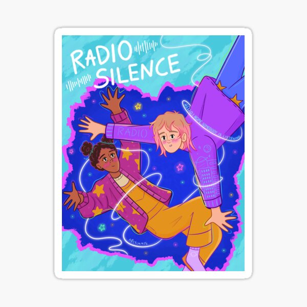 Vista previa del artículo con la obra «Aled y Frances - Radio Silencio», diseñado y vendido por artsimmys.
