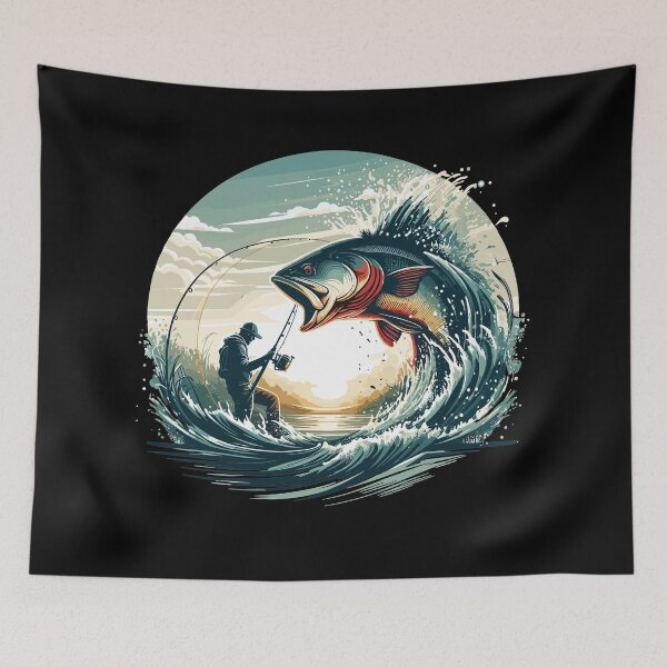 Item preview, Fishing angler dynamics gift designed and sold by Pineapple-Tree.