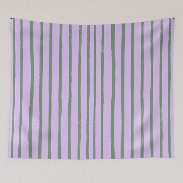Item preview, Purple and Green Stripes Pattern designed and sold by OneThreeSix.