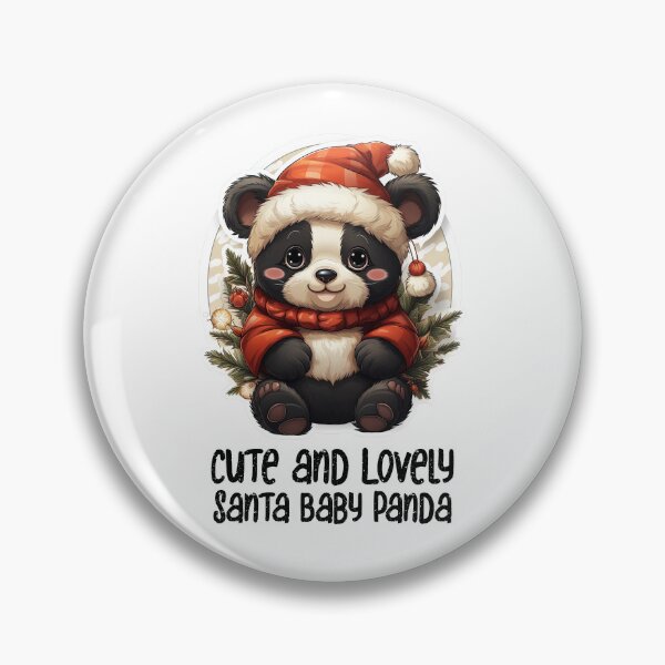 Item preview, Cute and Lovely Santa Panda-Christmas Santa Sweet Panda  designed and sold by Mohammed Sohail Khan.