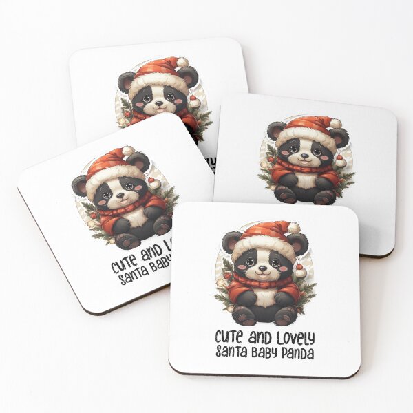 Item preview, Cute and Lovely Santa Panda-Christmas Santa Sweet Panda  designed and sold by Mohammed Sohail Khan.