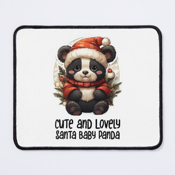 Item preview, Cute and Lovely Santa Panda-Christmas Santa Sweet Panda  designed and sold by Mohammed Sohail Khan.