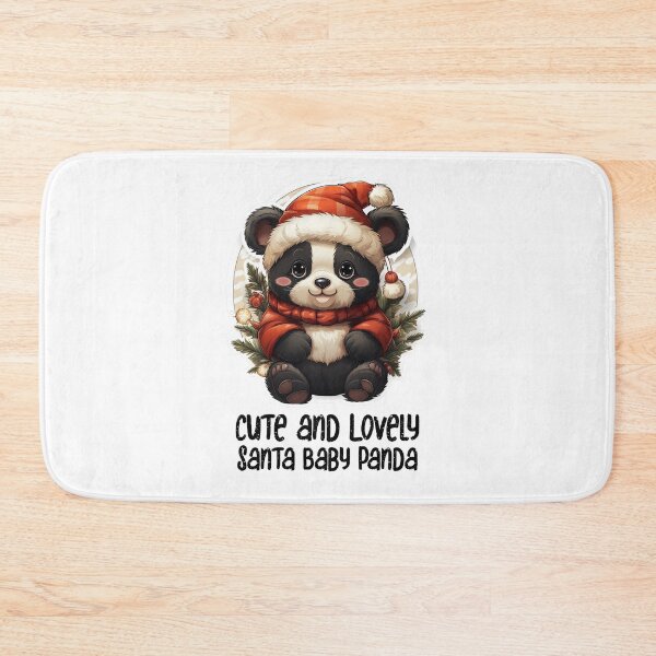 Item preview, Cute and Lovely Santa Panda-Christmas Santa Sweet Panda  designed and sold by Mohammed Sohail Khan.