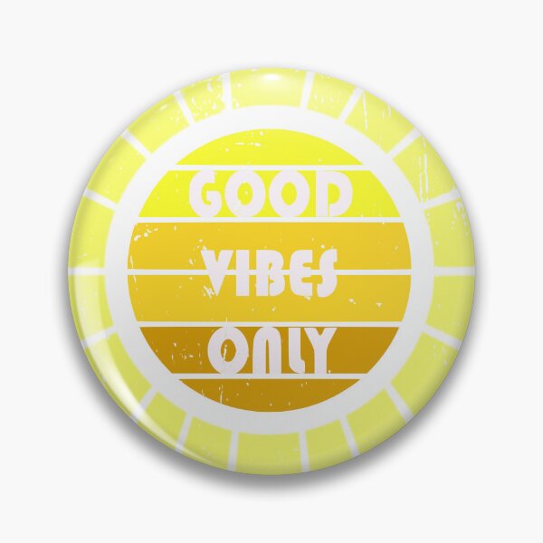Item preview, Good Vibes Only Positive Vibrations Mellow Yellow Summer Vibes designed and sold by ShineSmileLove.