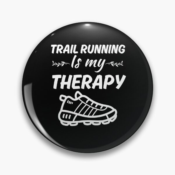 Item preview, Trail running is my therapy, funny trail runner life community designed and sold by NBSStore.