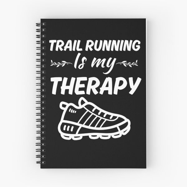 Item preview, Trail running is my therapy, funny trail runner life community designed and sold by NBSStore.